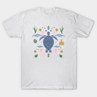 Swimming with the Turtles T-Shirt